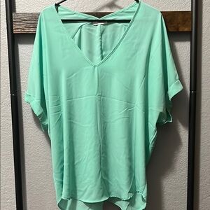 Lush Mint Green Women's Top